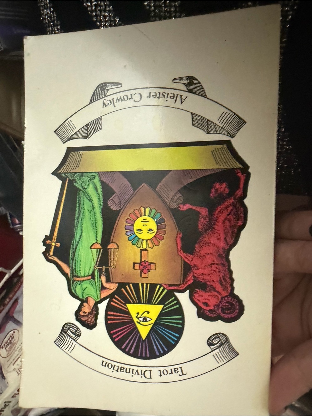 Tarot Divination by Aleister Crowley. Very rare and collectible
